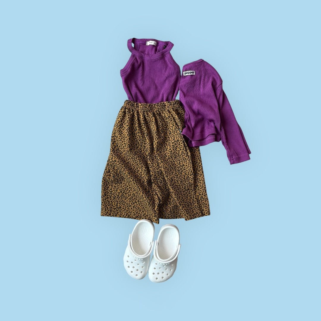 Toddler SS26 Ribbed Halter Tank Top (1 - 7y) - 4 Colors - AT NOON STORE