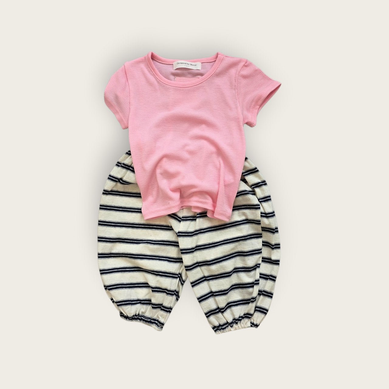 Toddler SS26 Ribbed Short Sleeve Top (6m - 6y) - 5 Colors - AT NOON STORE