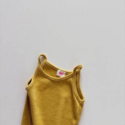 Toddler SS26 Ribbed Tank Top (1 - 6y) - 4 Colors kids outfit