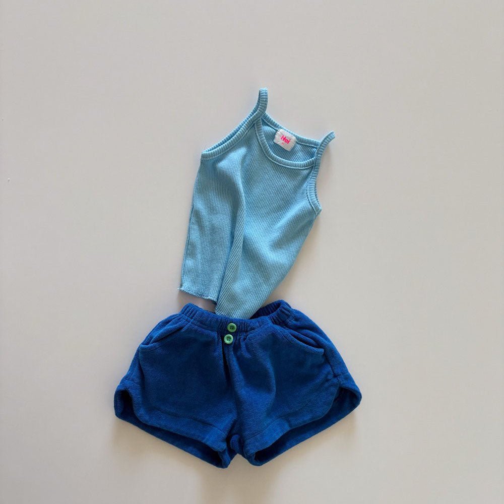 Toddler SS26 Ribbed Tank Top (1 - 6y) - 4 Colors kids outfit