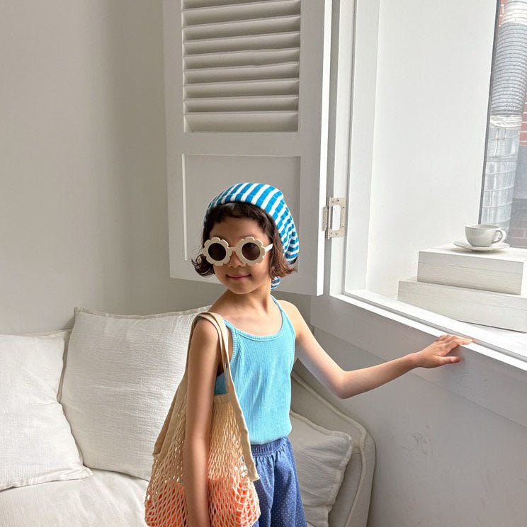 Toddler SS26 Ribbed Tank Top (1 - 6y) - 4 Colors kids outfit