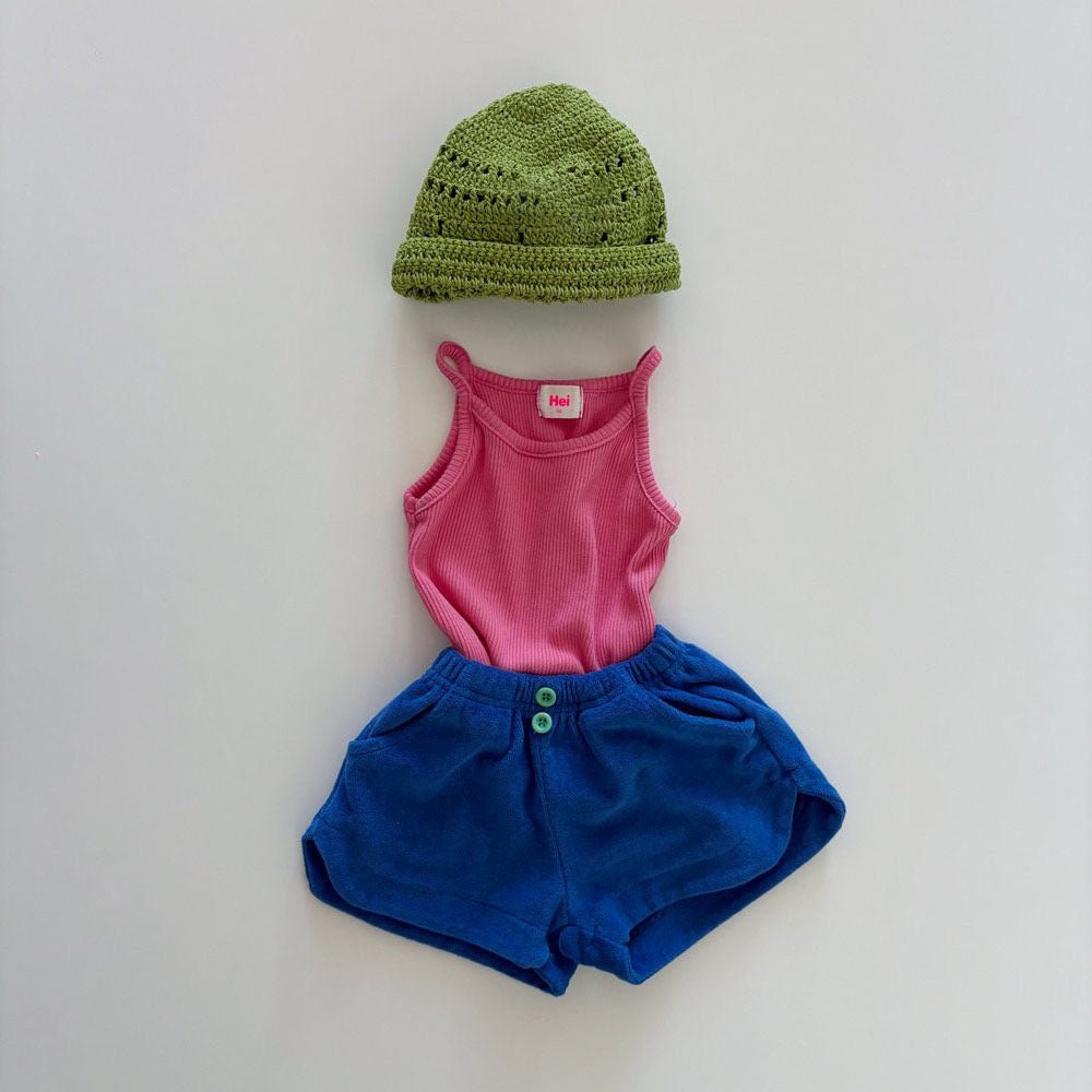 Toddler SS26 Ribbed Tank Top (1 - 6y) - 4 Colors kids outfit