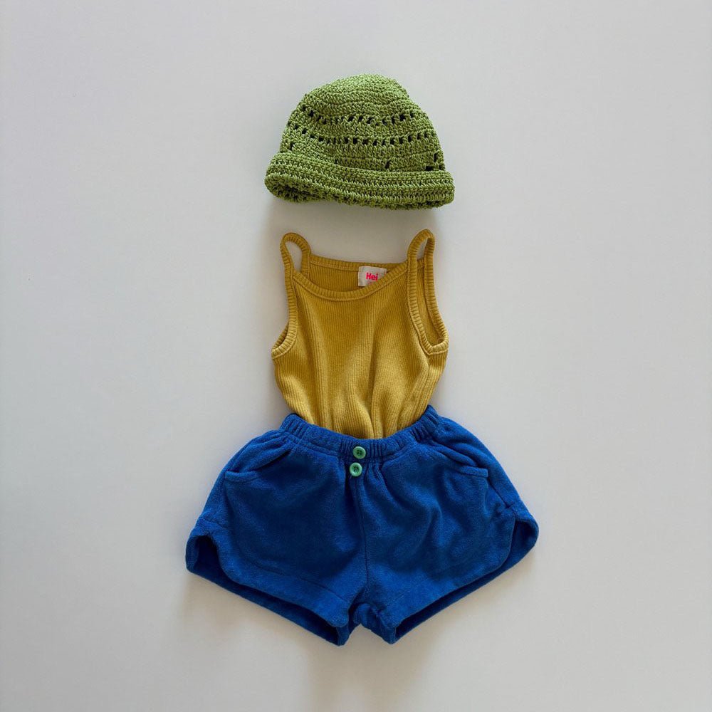 Toddler SS26 Ribbed Tank Top (1 - 6y) - 4 Colors kids outfit