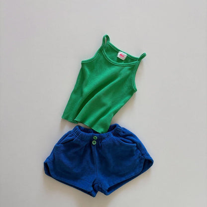 Toddler SS26 Ribbed Tank Top (1 - 6y) - 4 Colors kids outfit