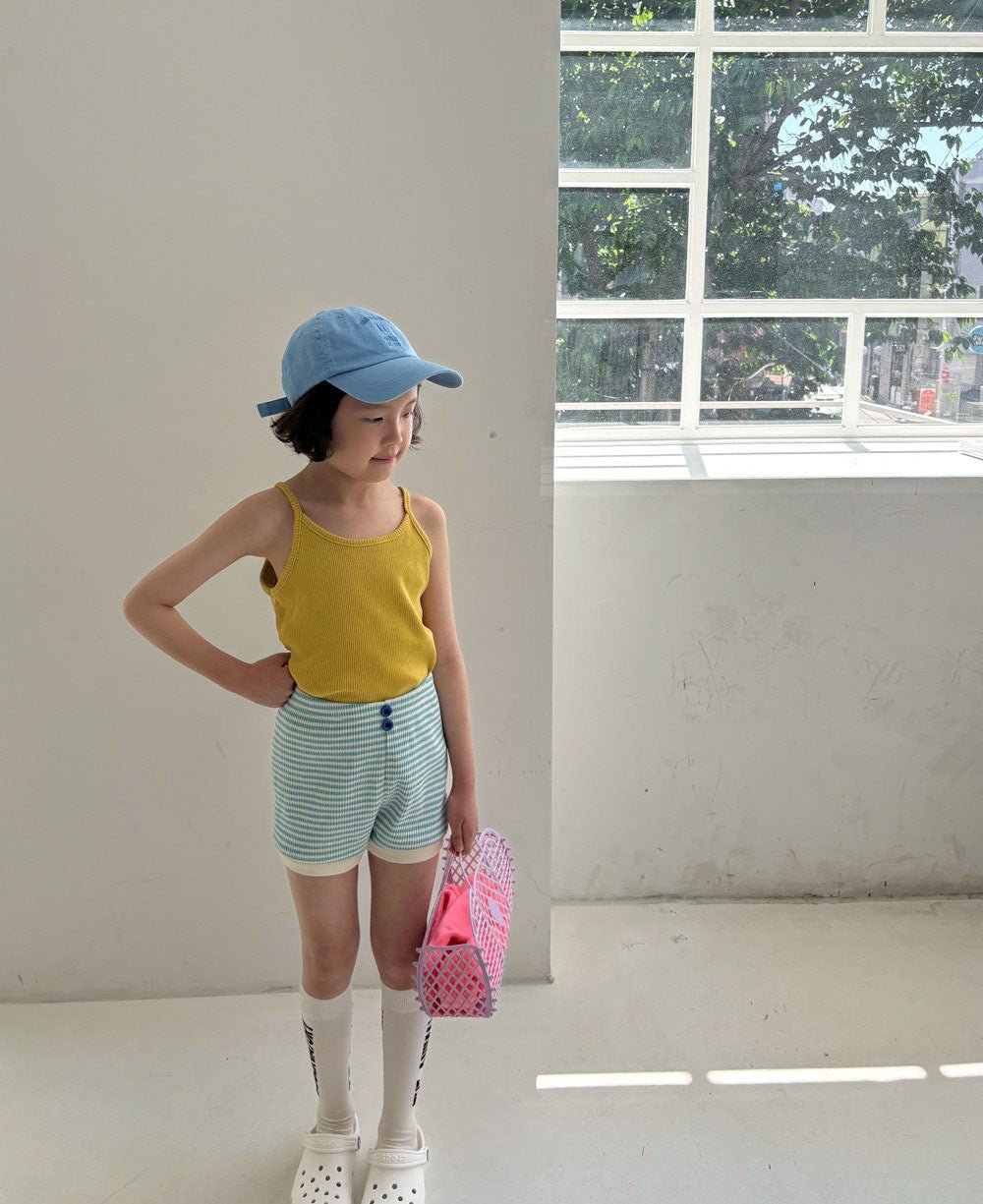 Toddler SS26 Ribbed Tank Top (1 - 6y) - 4 Colors kids outfit