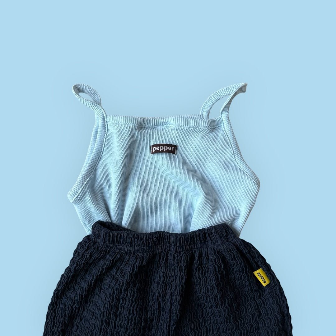 Toddler SS26 Ribbed Tank Top (1 - 7y) - 3 Colors - AT NOON STORE