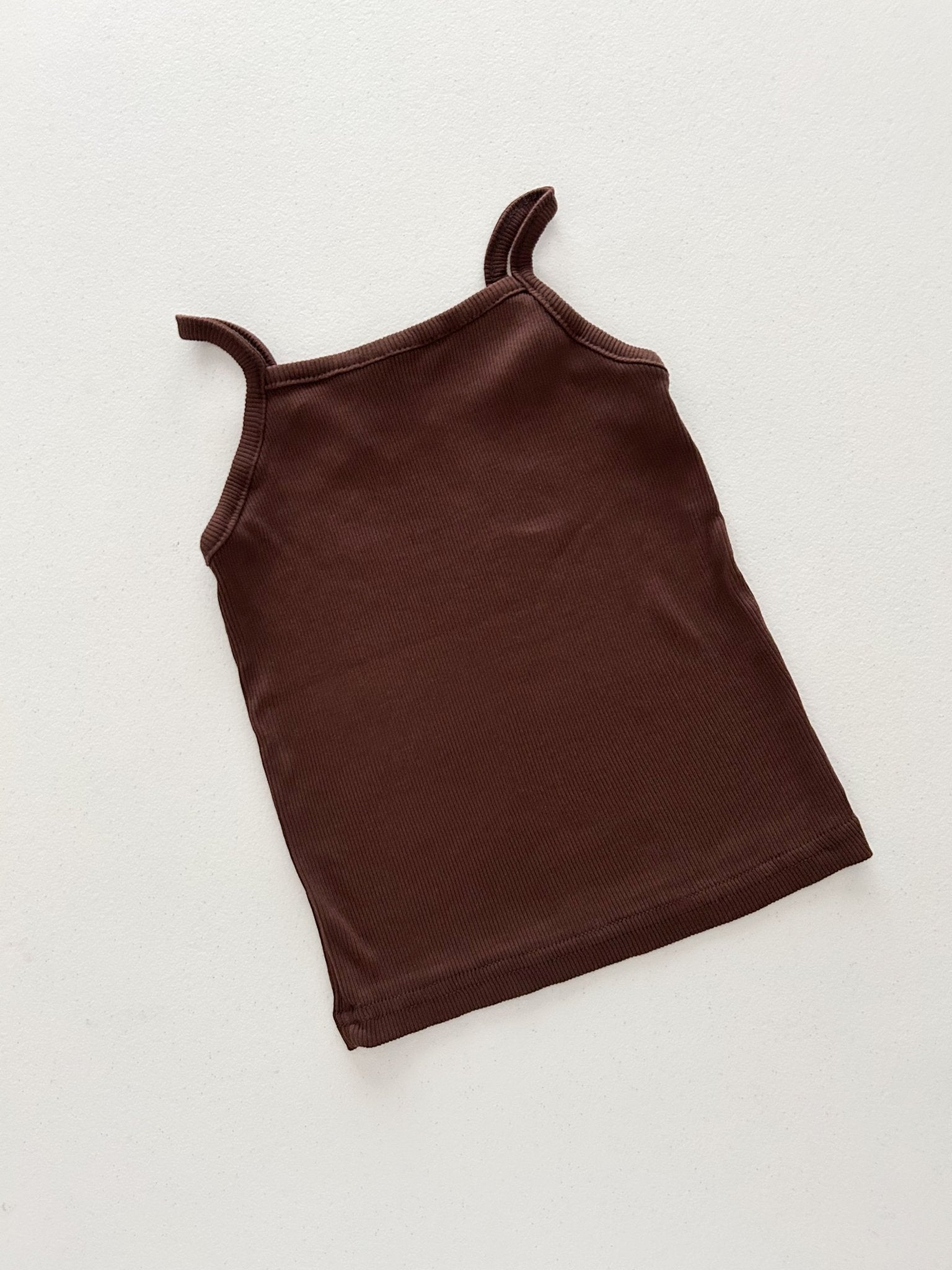 Toddler SS26 Ribbed Tank Top (1 - 7y) - 3 Colors kids outfit