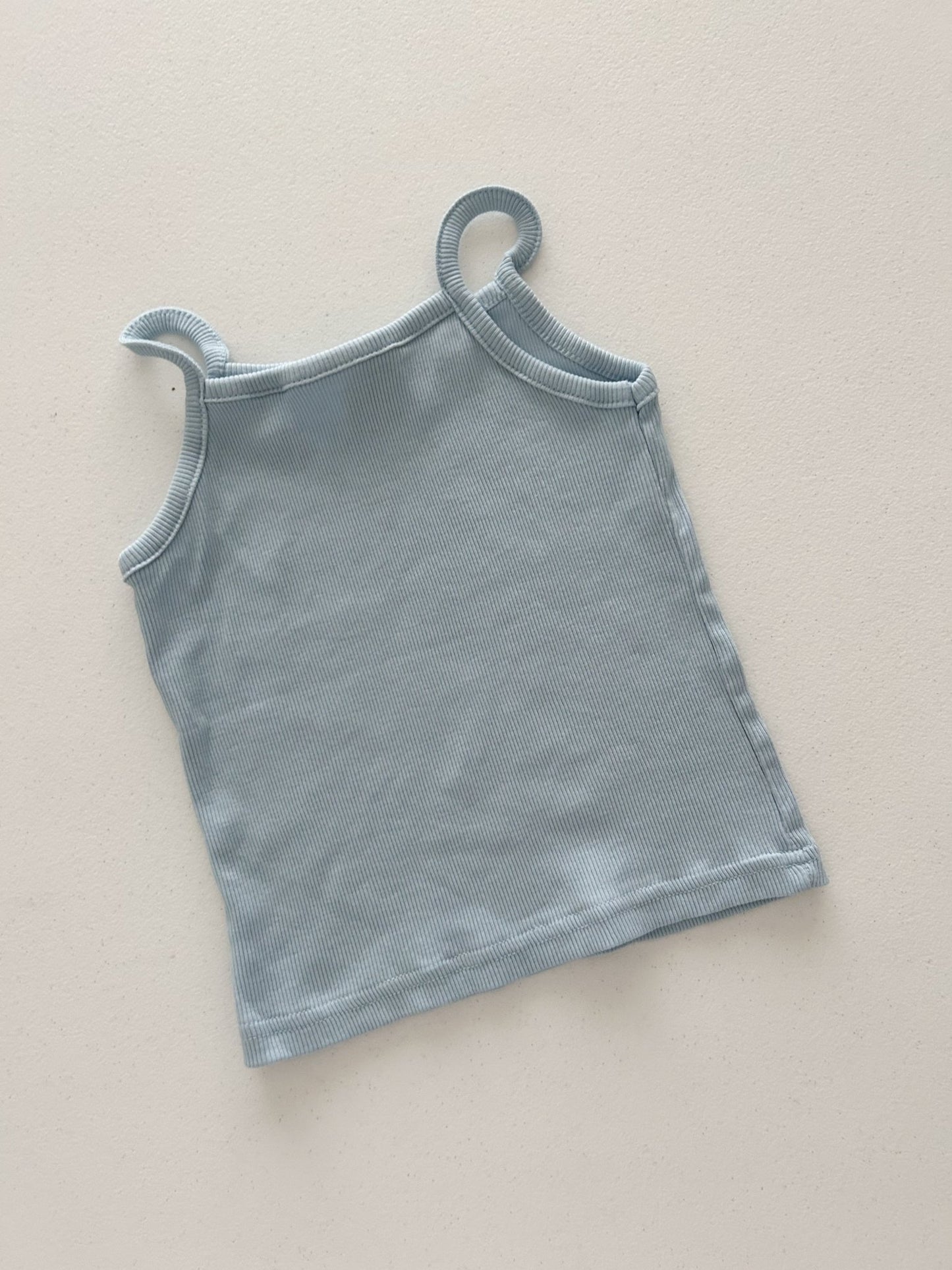 Toddler SS26 Ribbed Tank Top (1 - 7y) - 3 Colors kids outfit