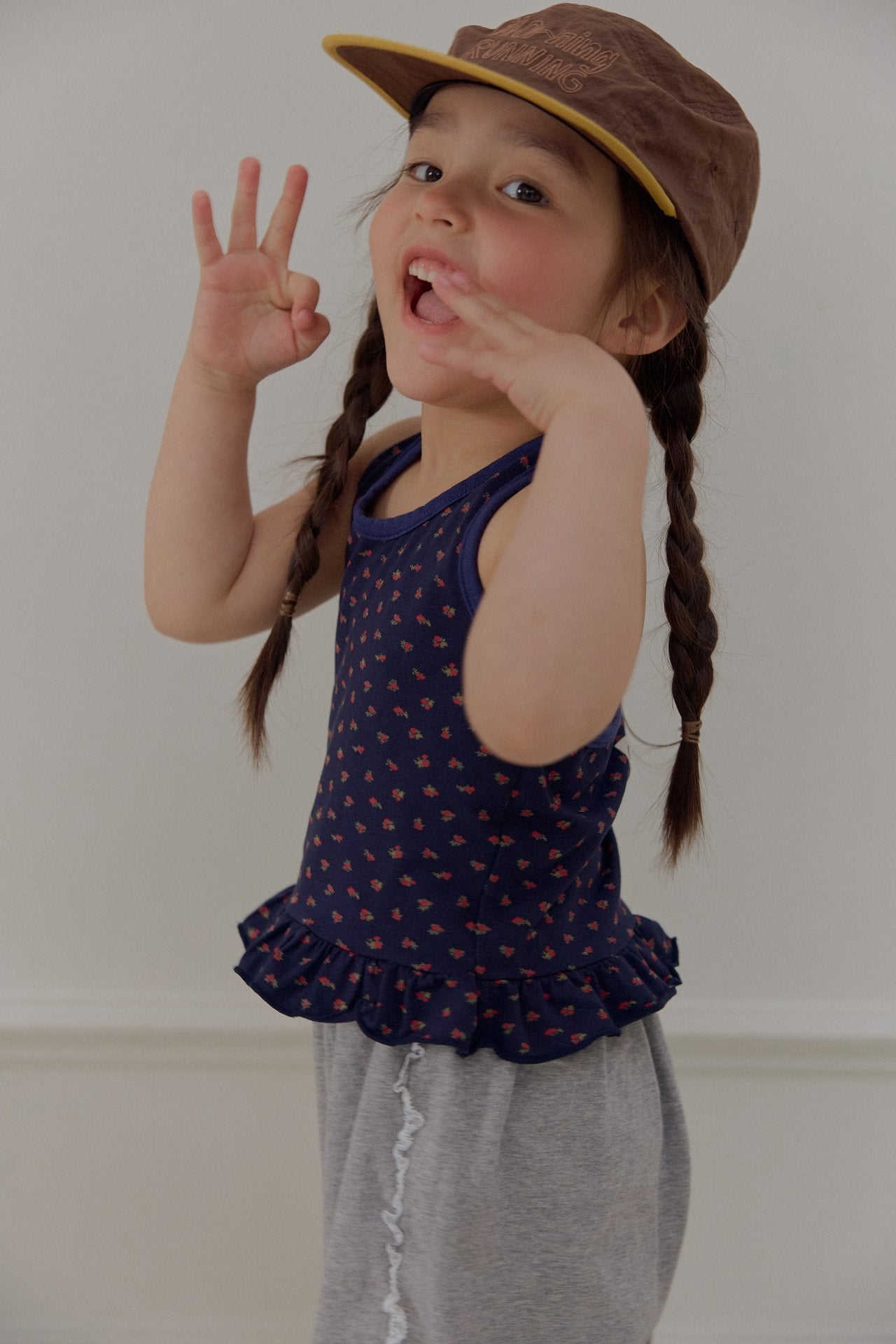 Toddler SS26 Side Lace Detail Jogger Pants (2 - 7y) - Heather Gray - AT NOON STORE