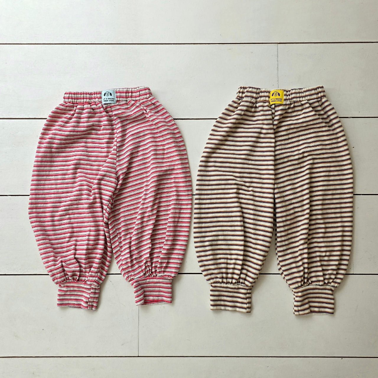 Toddler SS26 Stripe Aladdin Pants (2 - 7y) - 2 Colors - AT NOON STORE
