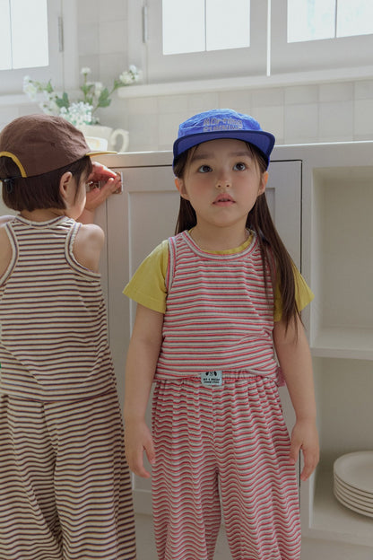 Toddler SS26 Stripe Aladdin Pants (2 - 7y) - 2 Colors - AT NOON STORE