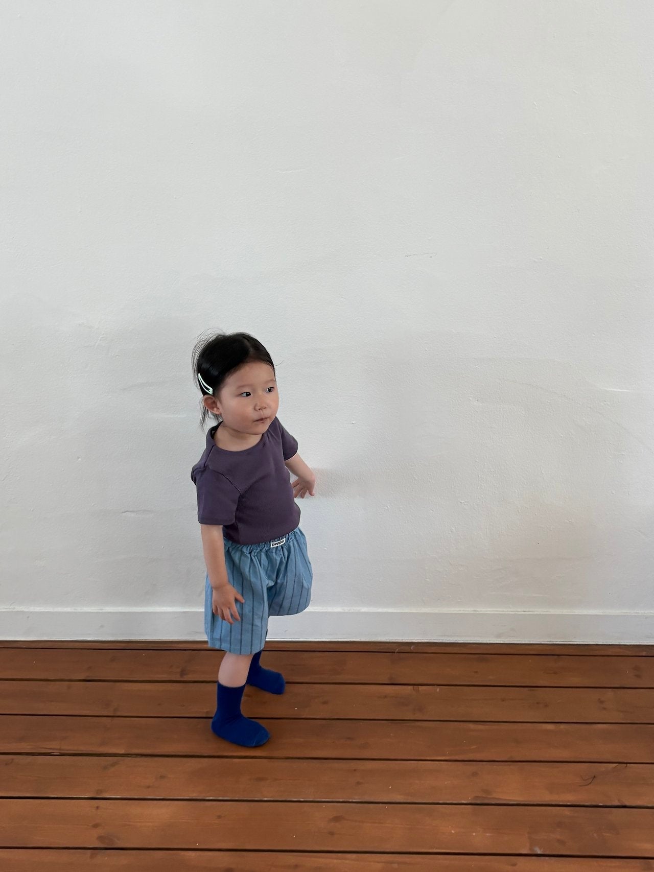 Toddler SS26 Stripe Cotton Shorts (1 - 7y) - 2 Colors kids outfit