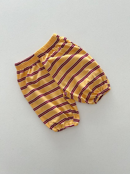 Toddler SS26 Stripe Cropped Jogger Pants (1 - 6y) - 3 Colors - AT NOON STORE