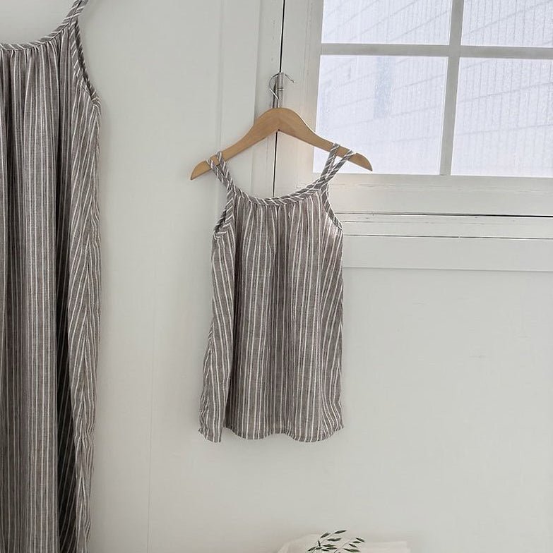 Toddler SS26 Stripe Double Strap Dress (1 - 7y) - 2 Colors - AT NOON STORE