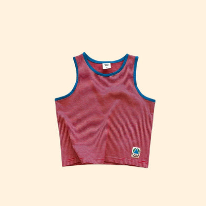 Toddler SS26 Stripe Loose Fit Sleeveless Top (3 - 7y) - 2 Colors - AT NOON STORE