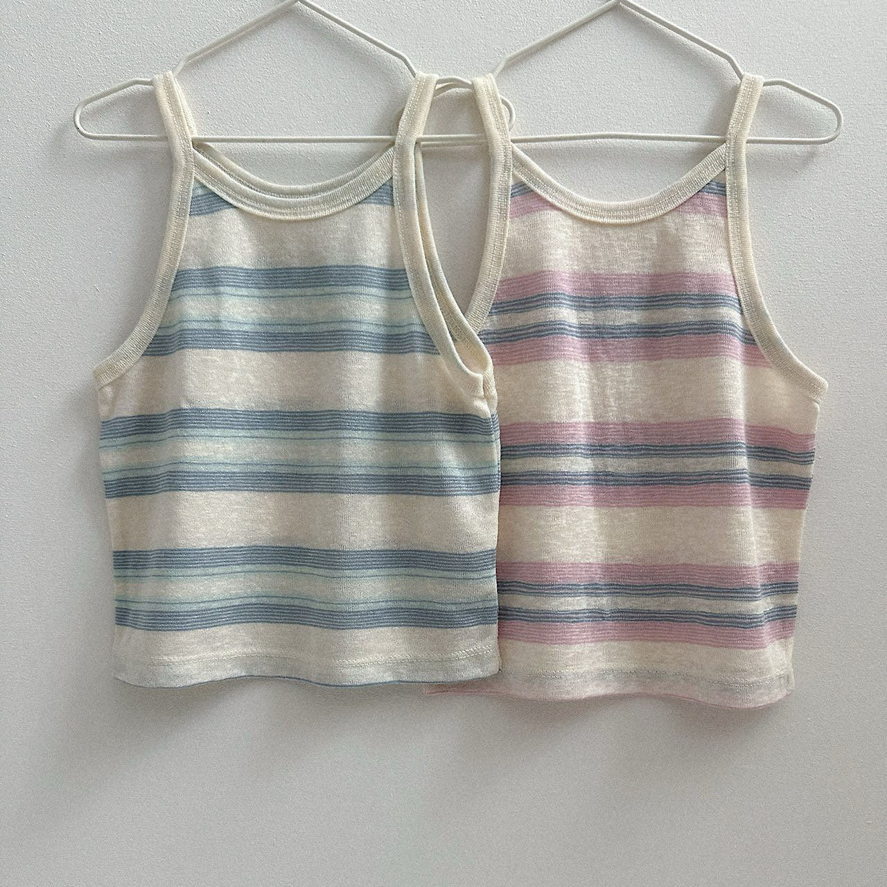 Toddler SS26 Stripe Noodle Strap Top (10m - 4y) - 2 Colors kids outfit