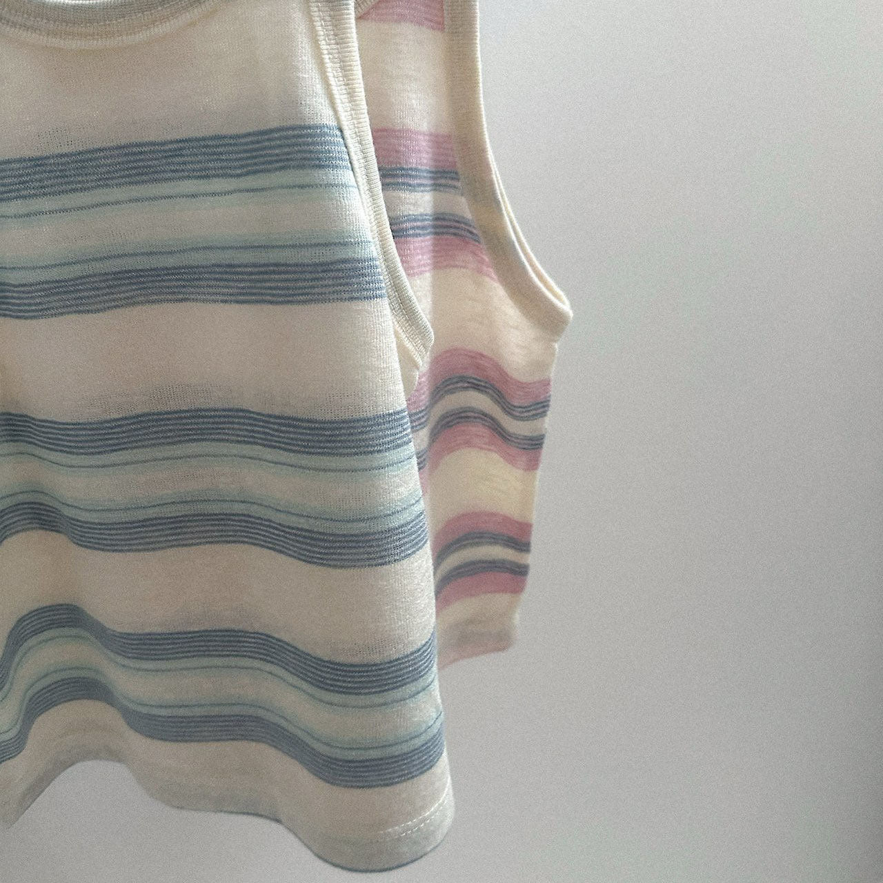 Toddler SS26 Stripe Noodle Strap Top (10m - 4y) - 2 Colors kids outfit