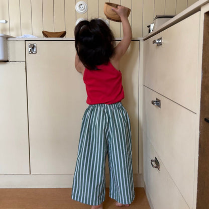 Toddler SS26 Stripe Pull - on Pants (1 - 7y) - 2 Colors - AT NOON STORE