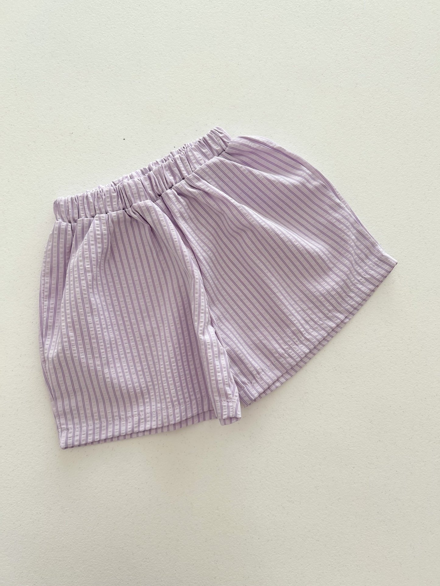 Toddler SS26 Stripe Shorts (1 - 6y) - 5 Colors - AT NOON STORE