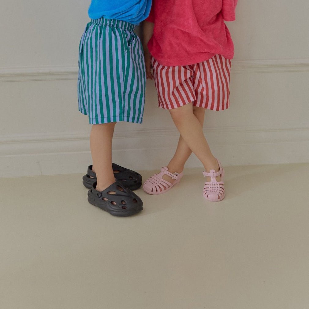 Toddler SS26 Stripe Shorts (2 - 7y) - 2 Colors - AT NOON STORE