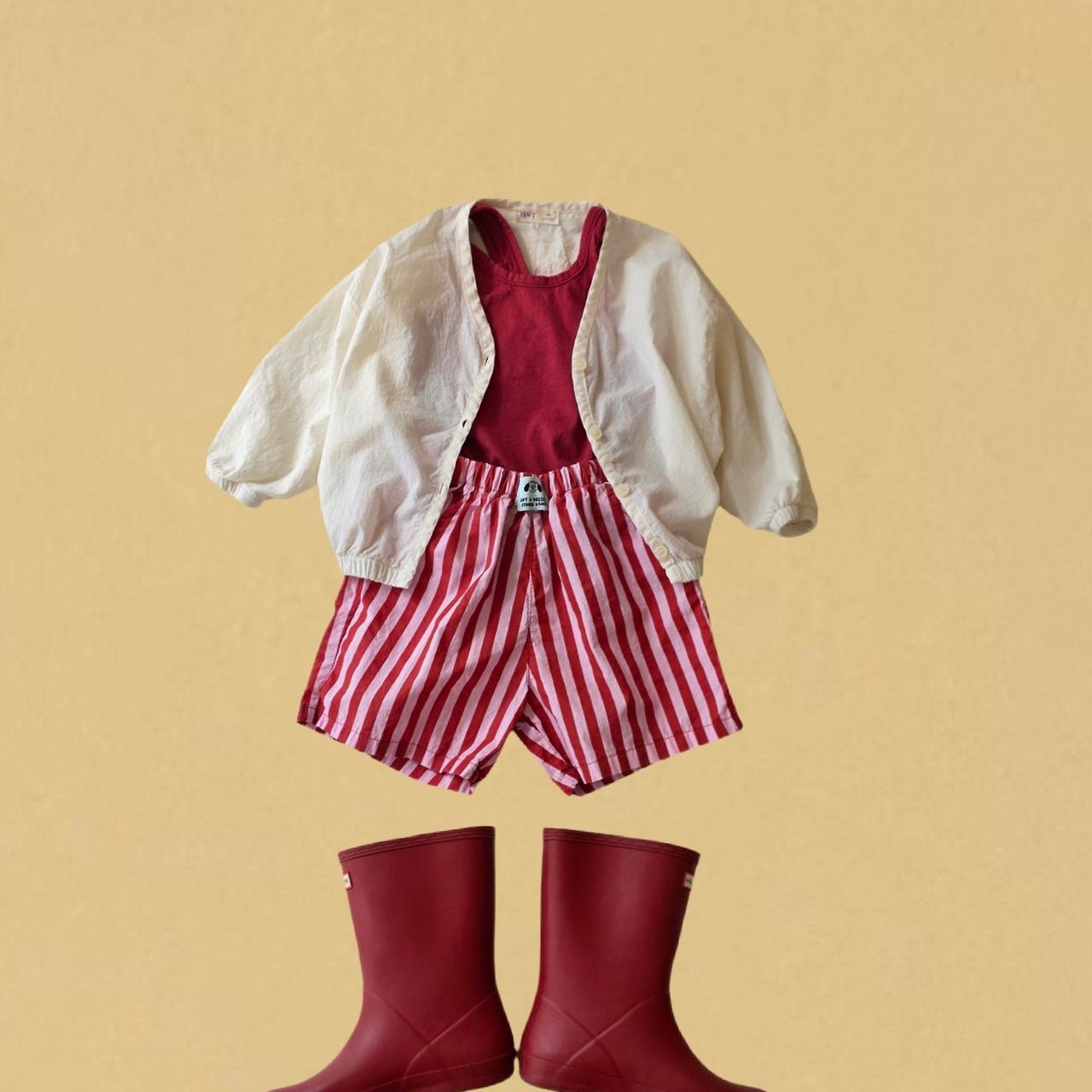 Toddler SS26 Stripe Shorts (2 - 7y) - 2 Colors - AT NOON STORE
