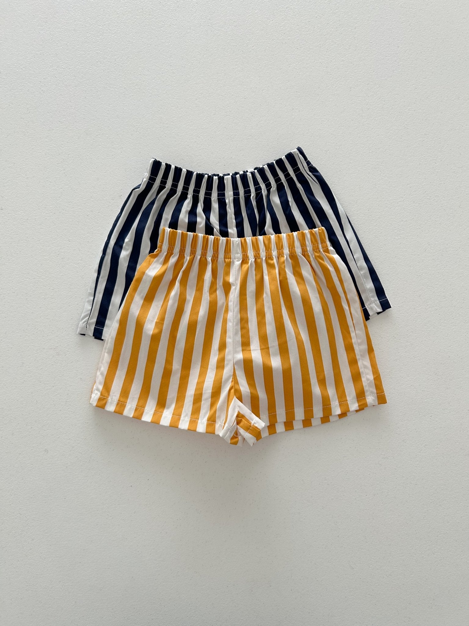 Toddler SS26 Stripe Shorts (4m - 6y) - 2 Colors - AT NOON STORE