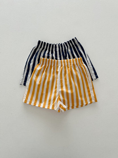 Toddler SS26 Stripe Shorts (4m - 6y) - 2 Colors - AT NOON STORE