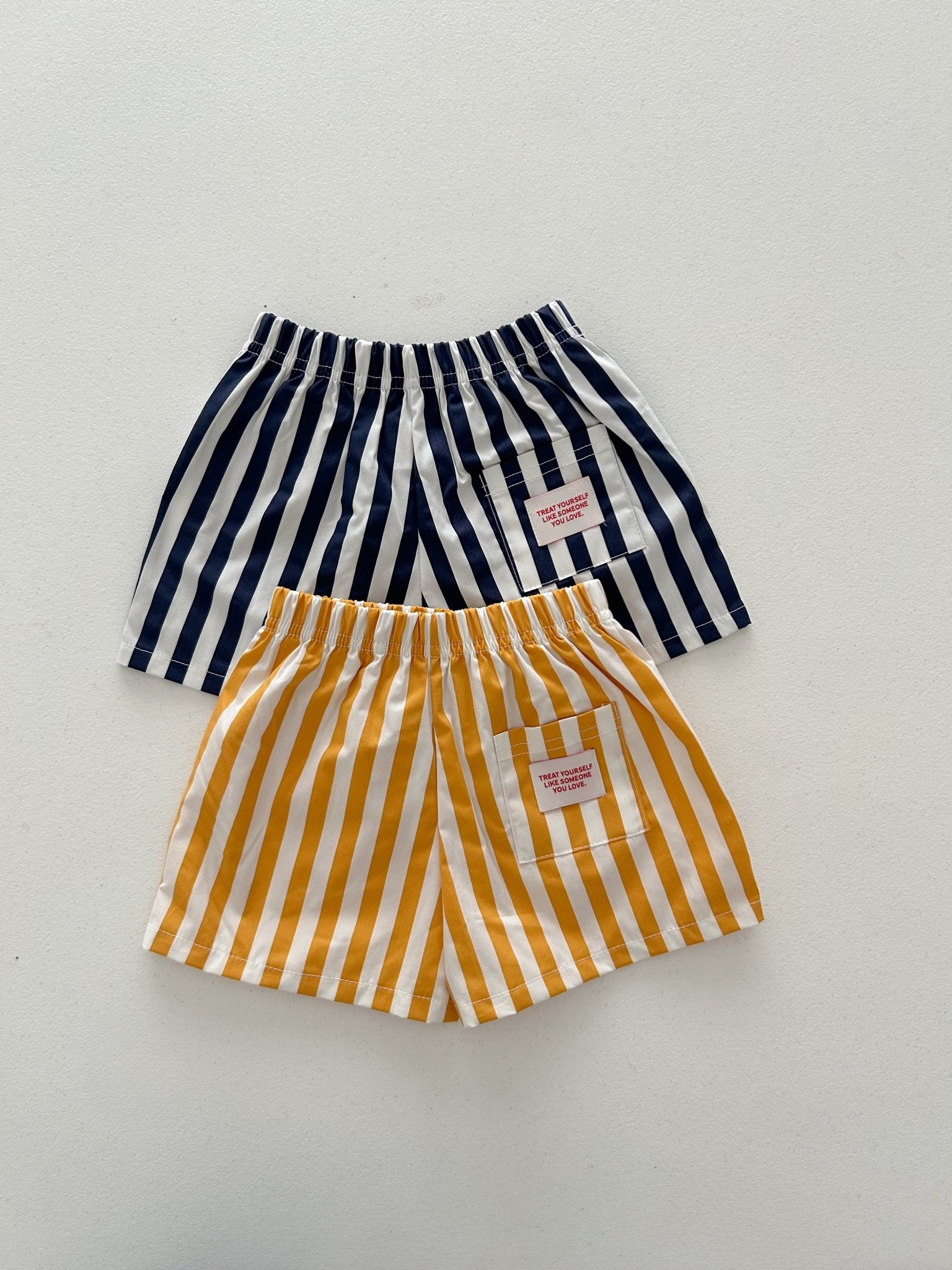 Toddler SS26 Stripe Shorts (4m - 6y) - 2 Colors - AT NOON STORE