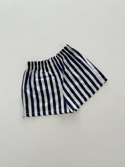 Toddler SS26 Stripe Shorts (4m - 6y) - 2 Colors - AT NOON STORE