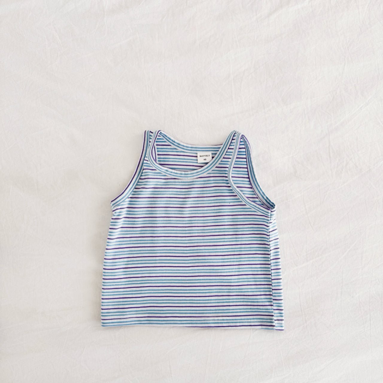 Toddler SS26 Stripe Sleeveless Top (1 - 6y) - 3 Colors - AT NOON STORE