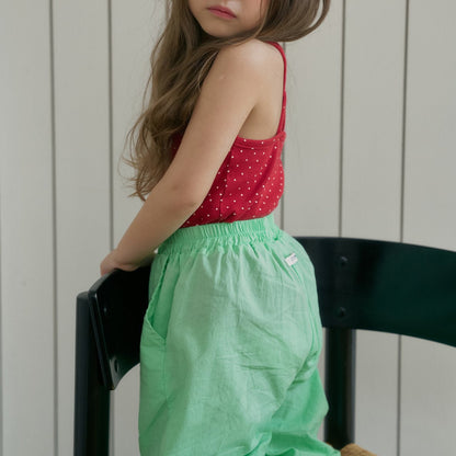 Toddler SS26 Summer Jogger Pants (1 - 6y) - Neon Green - AT NOON STORE