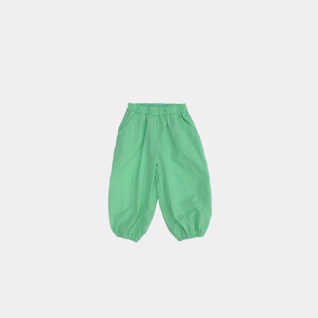 Toddler SS26 Summer Jogger Pants (1 - 6y) - Neon Green - AT NOON STORE