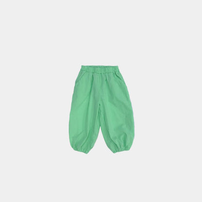 Toddler SS26 Summer Jogger Pants (1 - 6y) - Neon Green - AT NOON STORE