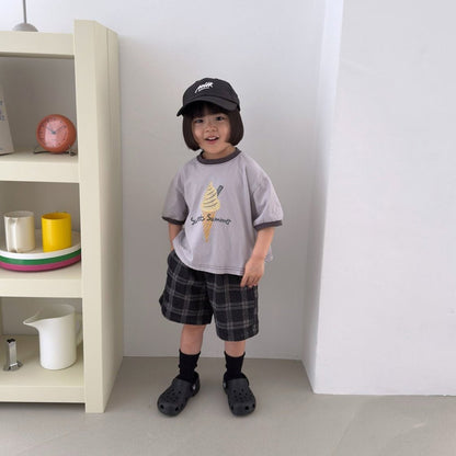 Toddler SS26 Sweet Summer Ice Cream Short Sleeve Top (1 - 7y) - 2 Colors - AT NOON STORE