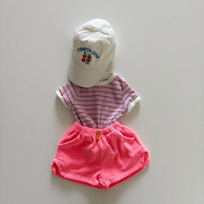 Toddler SS26 Terry Cloth Dolphin Shorts (15m - 7y) - 4 Colors kids outfit
