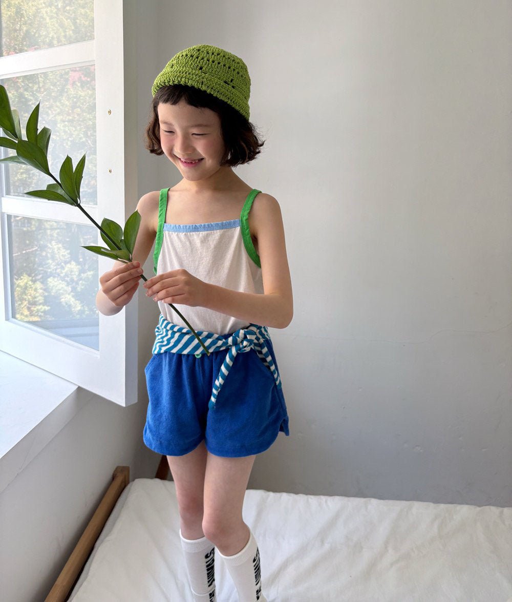 Toddler SS26 Terry Cloth Dolphin Shorts (15m - 7y) - 4 Colors kids outfit