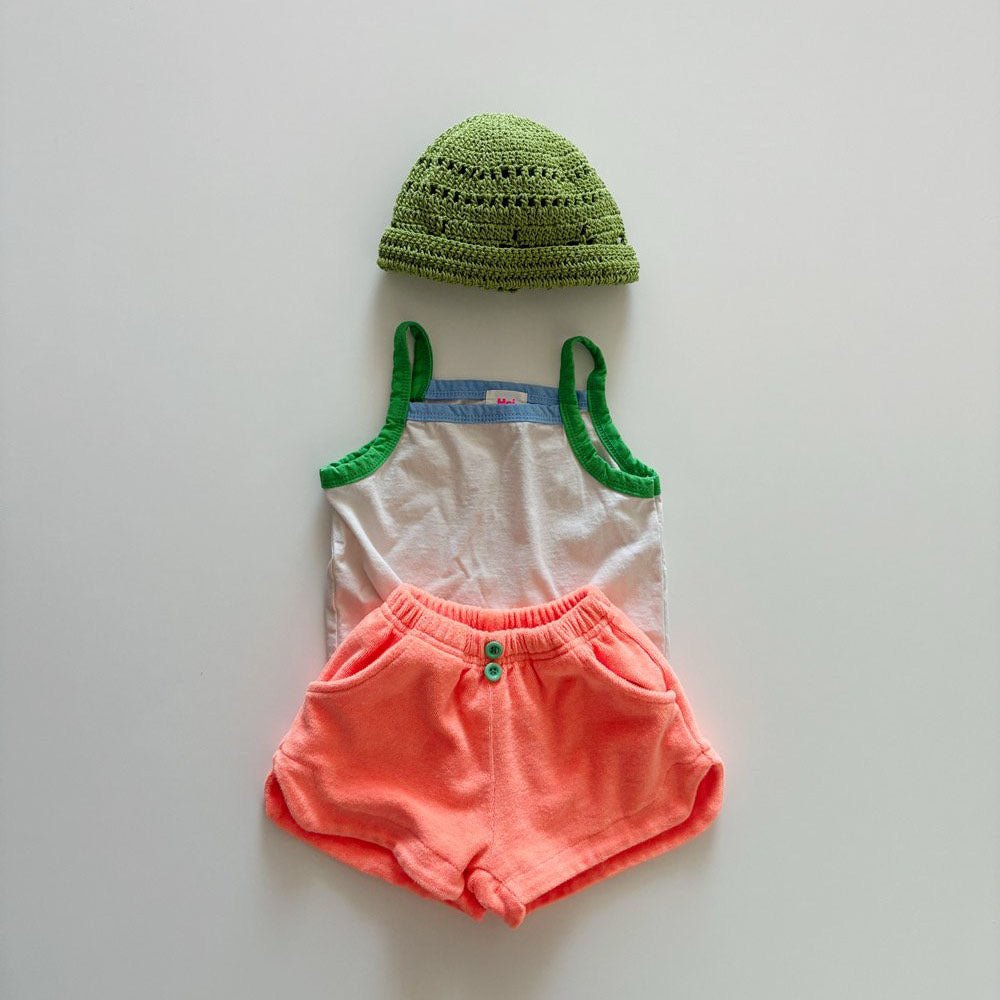 Toddler SS26 Terry Cloth Dolphin Shorts (15m - 7y) - 4 Colors kids outfit