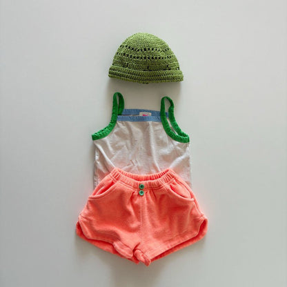 Toddler SS26 Terry Cloth Dolphin Shorts (15m - 7y) - 4 Colors kids outfit