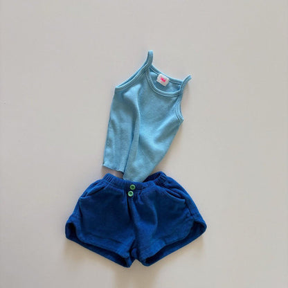 Toddler SS26 Terry Cloth Dolphin Shorts (15m - 7y) - 4 Colors kids outfit