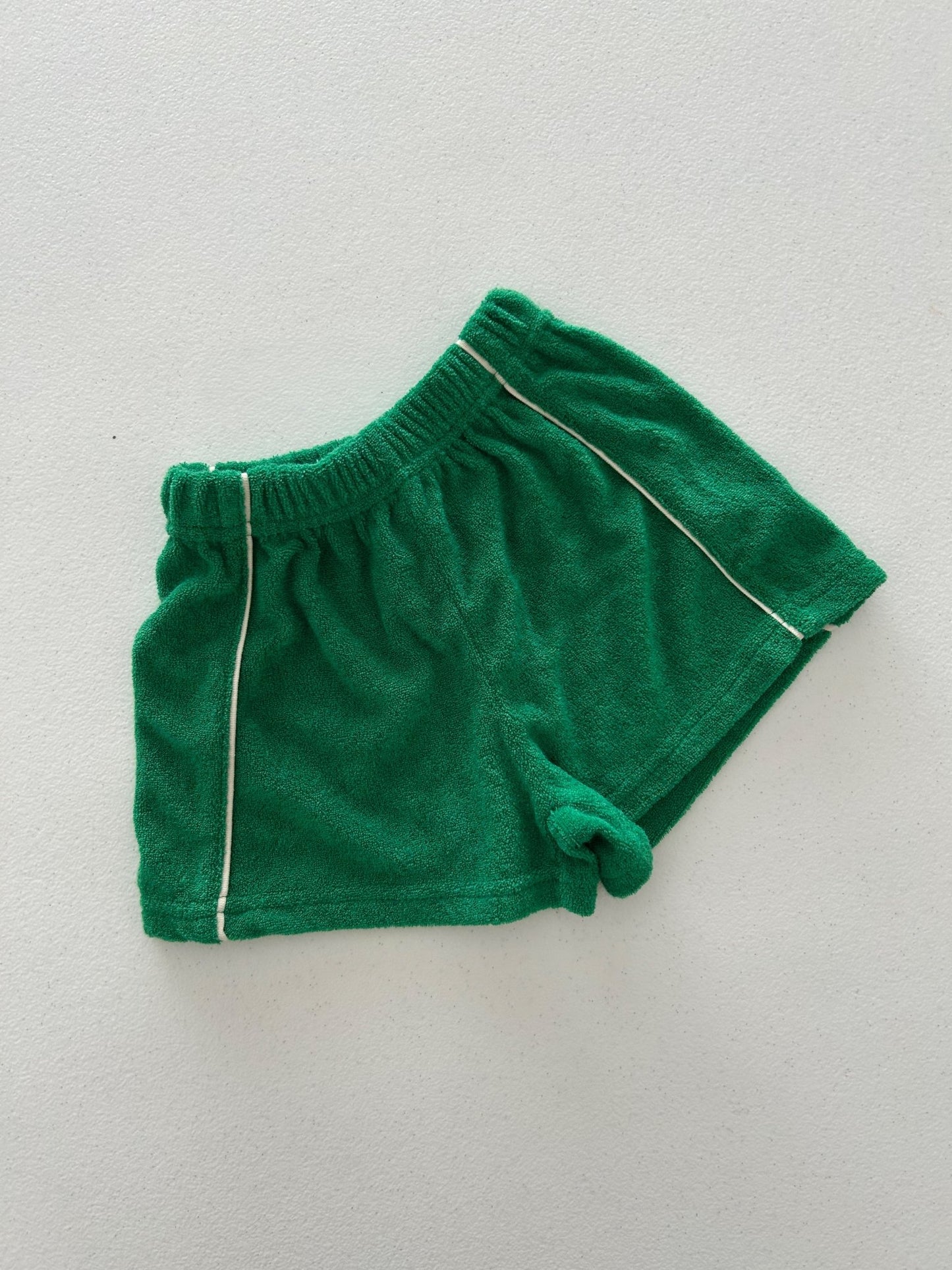 Toddler SS26 Terry Cloth Piping Detail Shorts (2 - 8y) - 3 Colors - AT NOON STORE