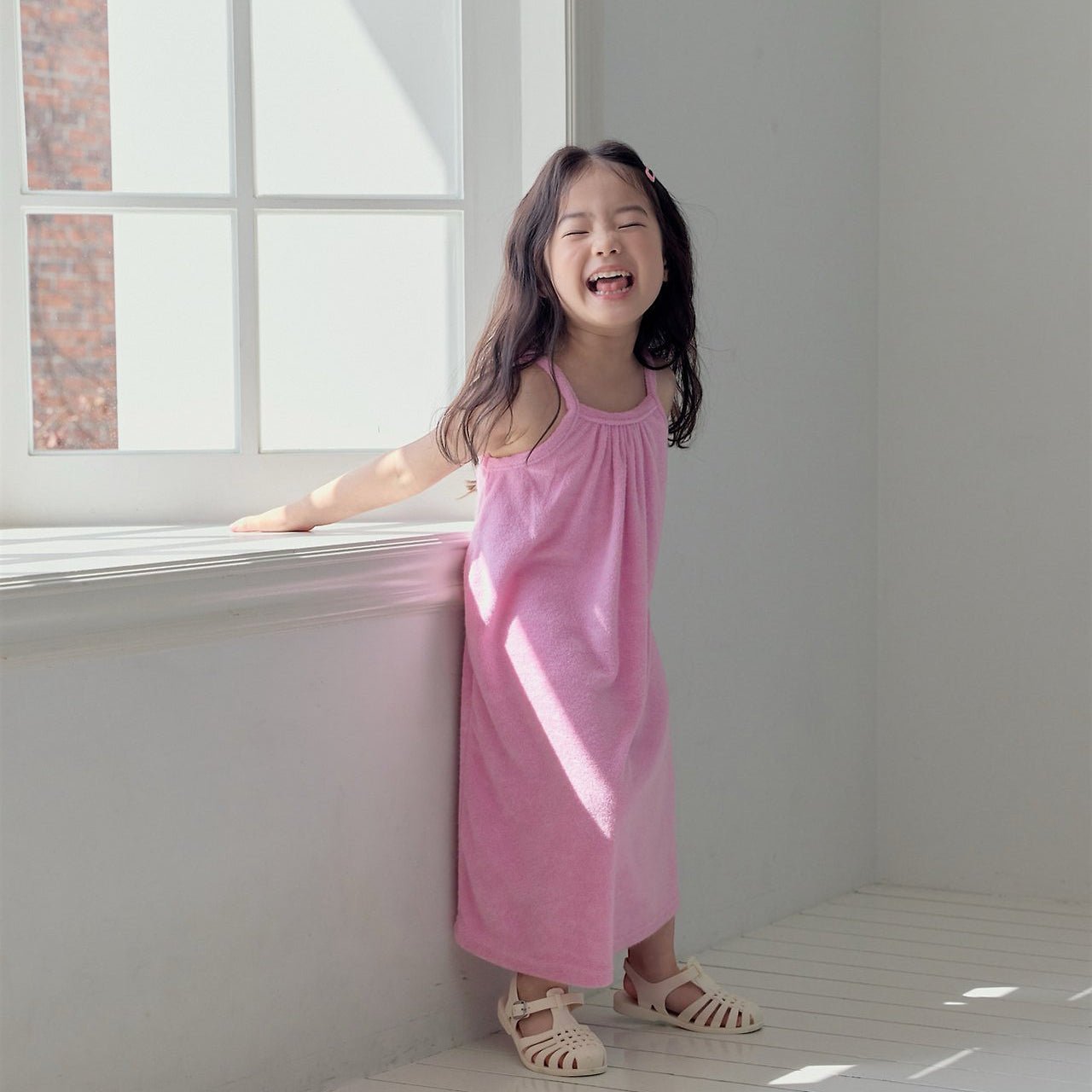 Toddler SS26 Terry Cloth Sleeveless Dress (1 - 7y) - 3 Colors - AT NOON STORE