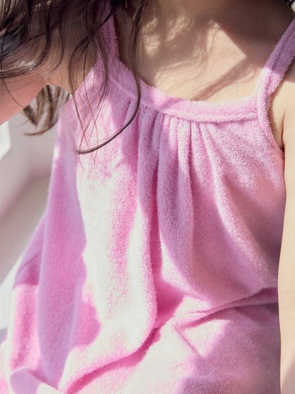 Toddler SS26 Terry Cloth Sleeveless Dress (1 - 7y) - 3 Colors - AT NOON STORE