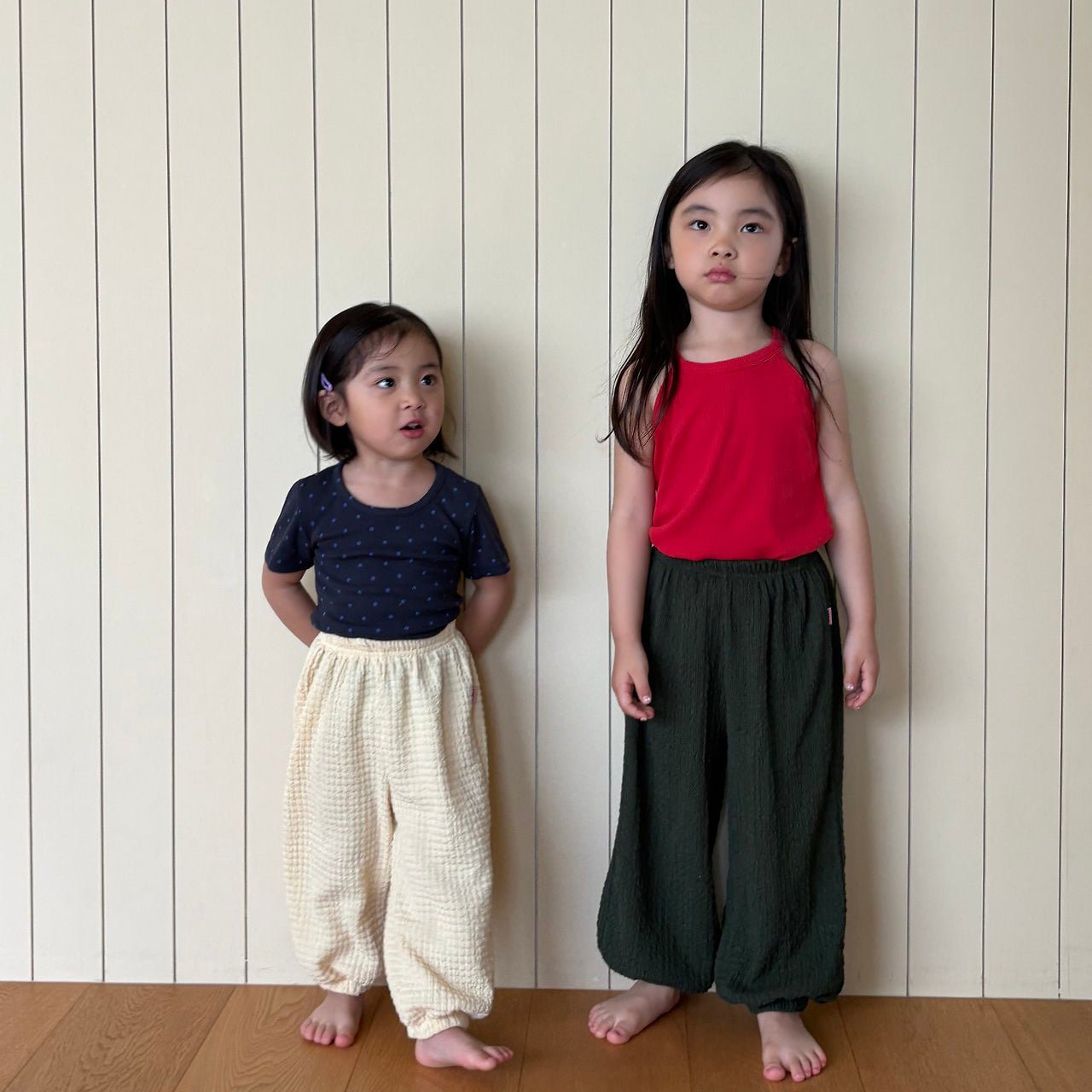 Toddler SS26 Textured Jogger Pants (1 - 7y) - 2 Colors - AT NOON STORE