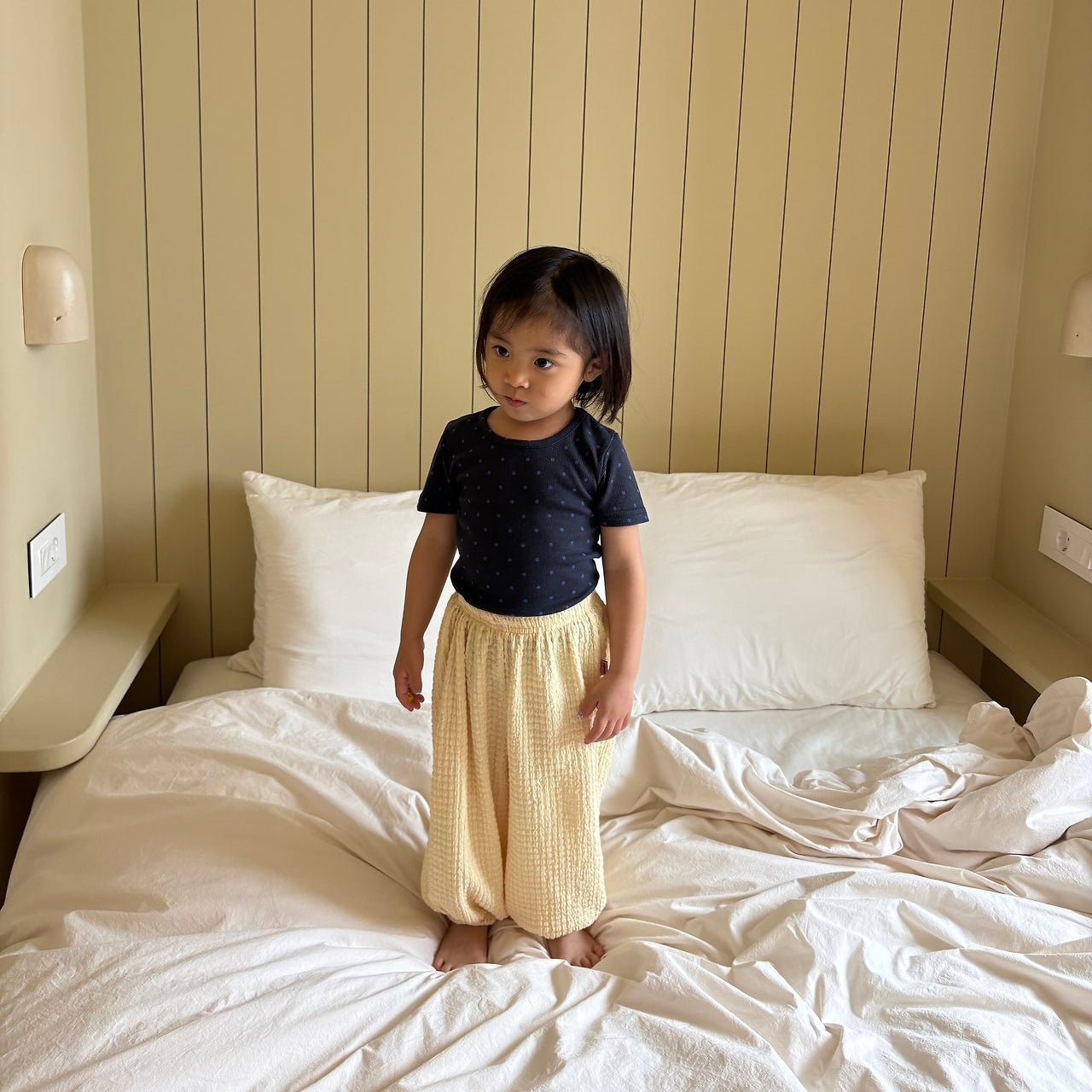 Toddler SS26 Textured Jogger Pants (1 - 7y) - 2 Colors - AT NOON STORE