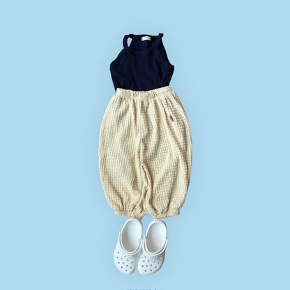 Toddler SS26 Textured Jogger Pants (1 - 7y) - 2 Colors - AT NOON STORE