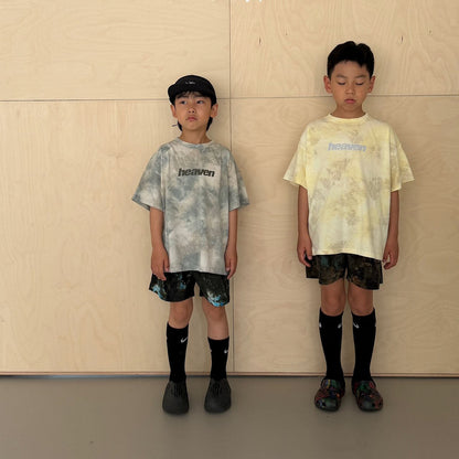 Toddler SS26 Tie Dyed Shorts (3-8y) - 2 Colors kids outfit