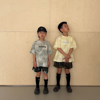 Toddler SS26 Tie Dyed Shorts (3-8y) - 2 Colors kids outfit