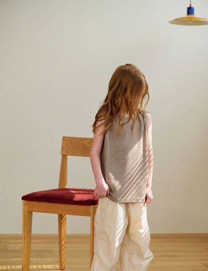 Toddler Stella Sleeveless Ribbed Top (15m - 7y) - 2 Colors kids outfit