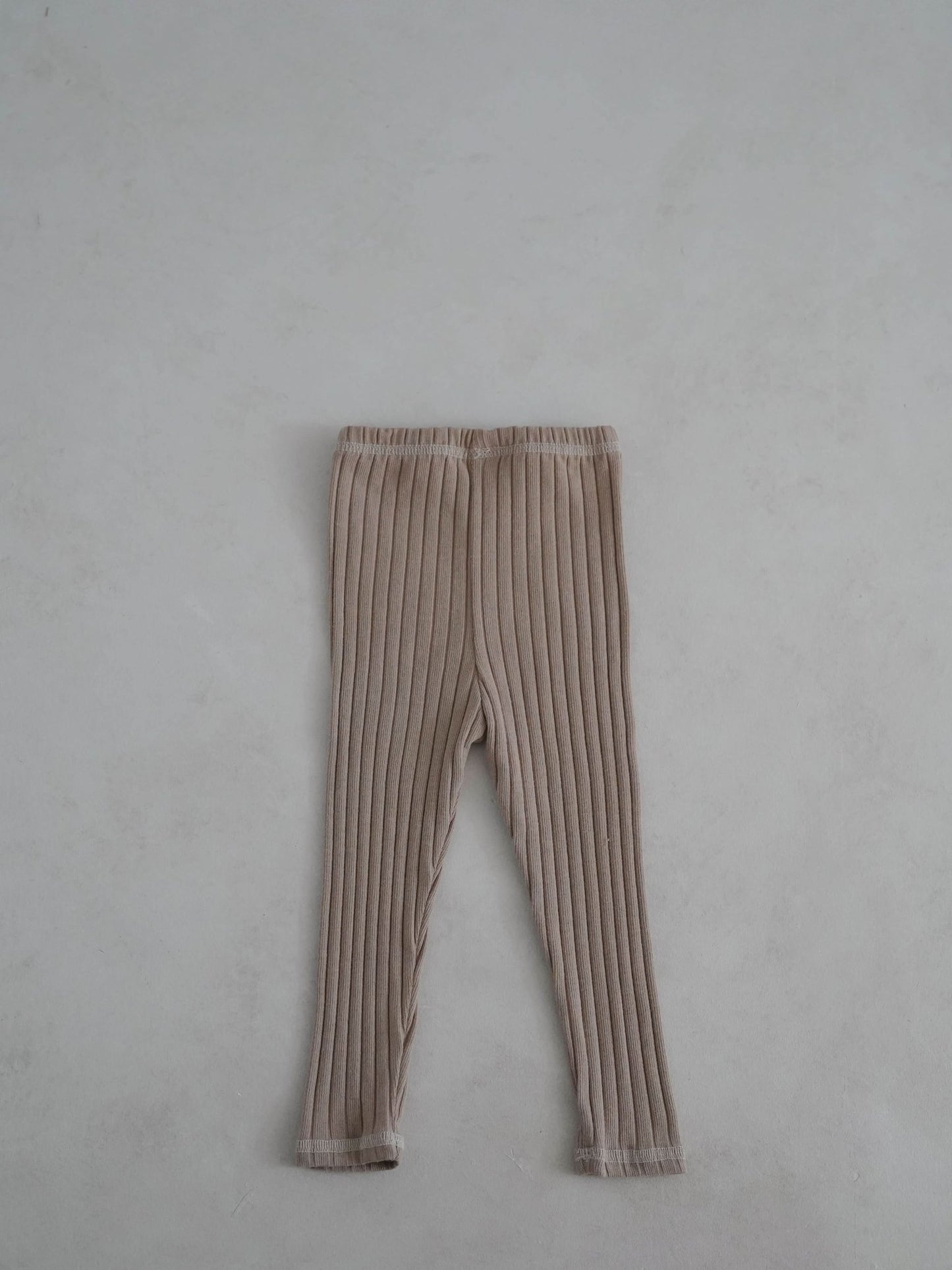 Toddler Stitch Detail Ribbed Top and Pants Set (1 - 6y) - Blue kids outfit