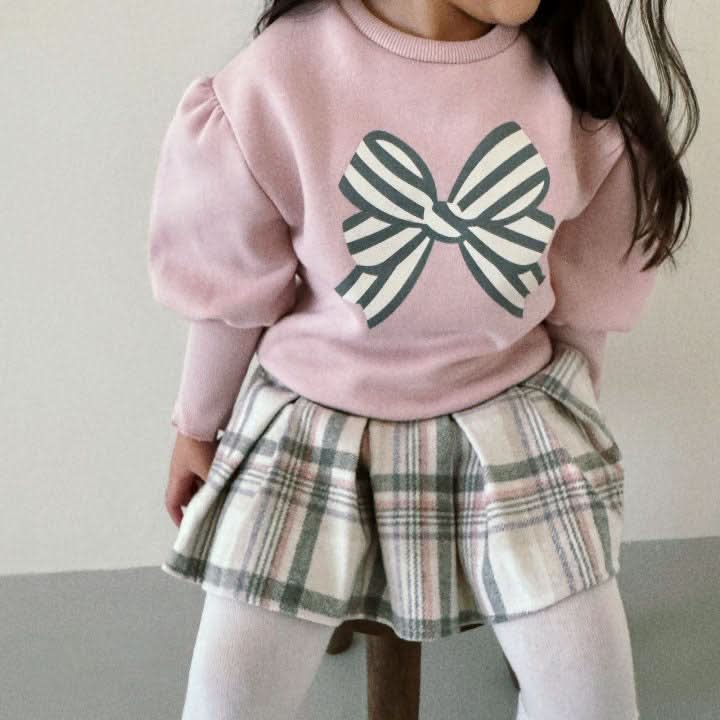 Toddler Tartan Plaid Pleated Skirt (2 - 4y, 6 - 7y) - Pink kids outfit